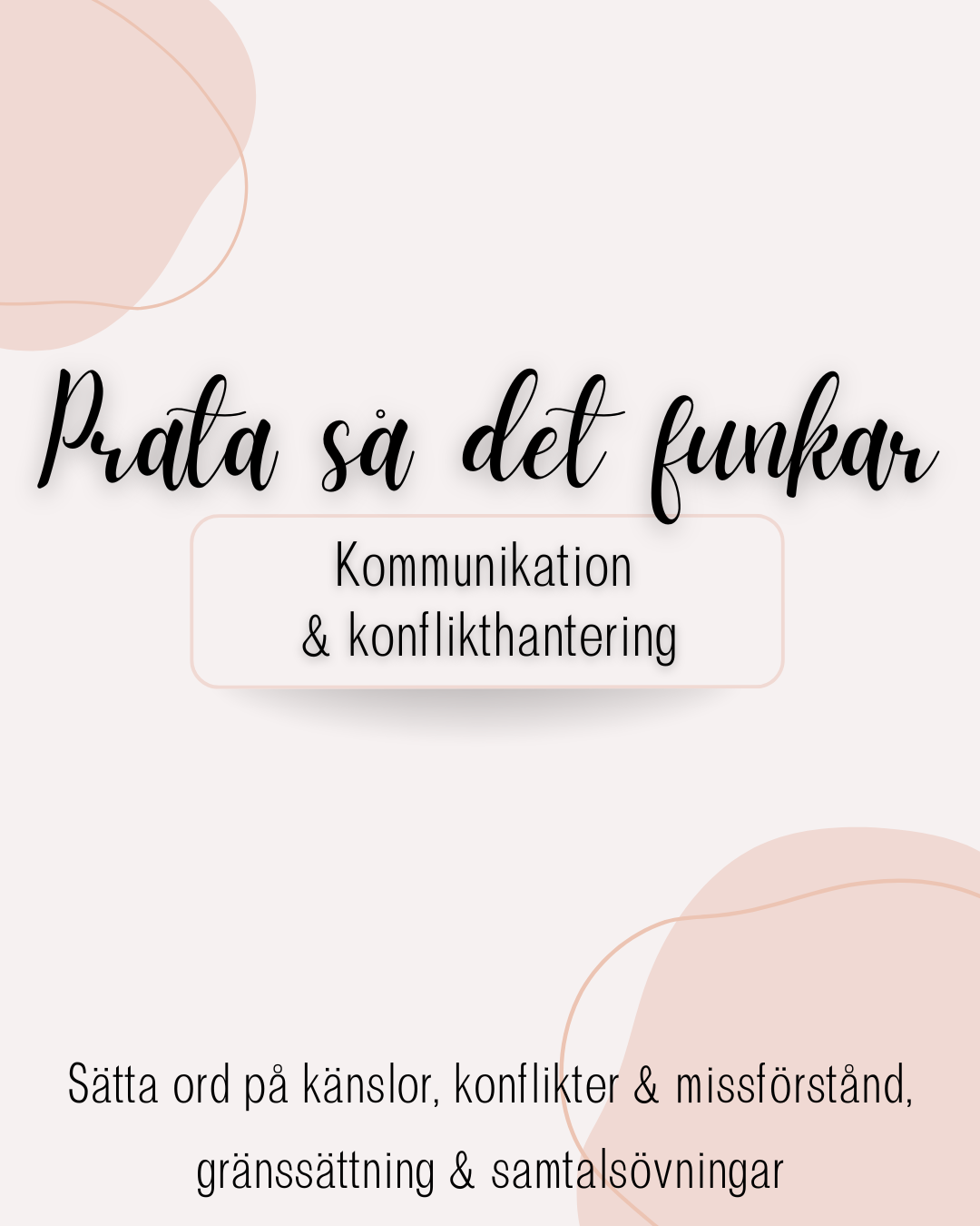 Prata så det funkar