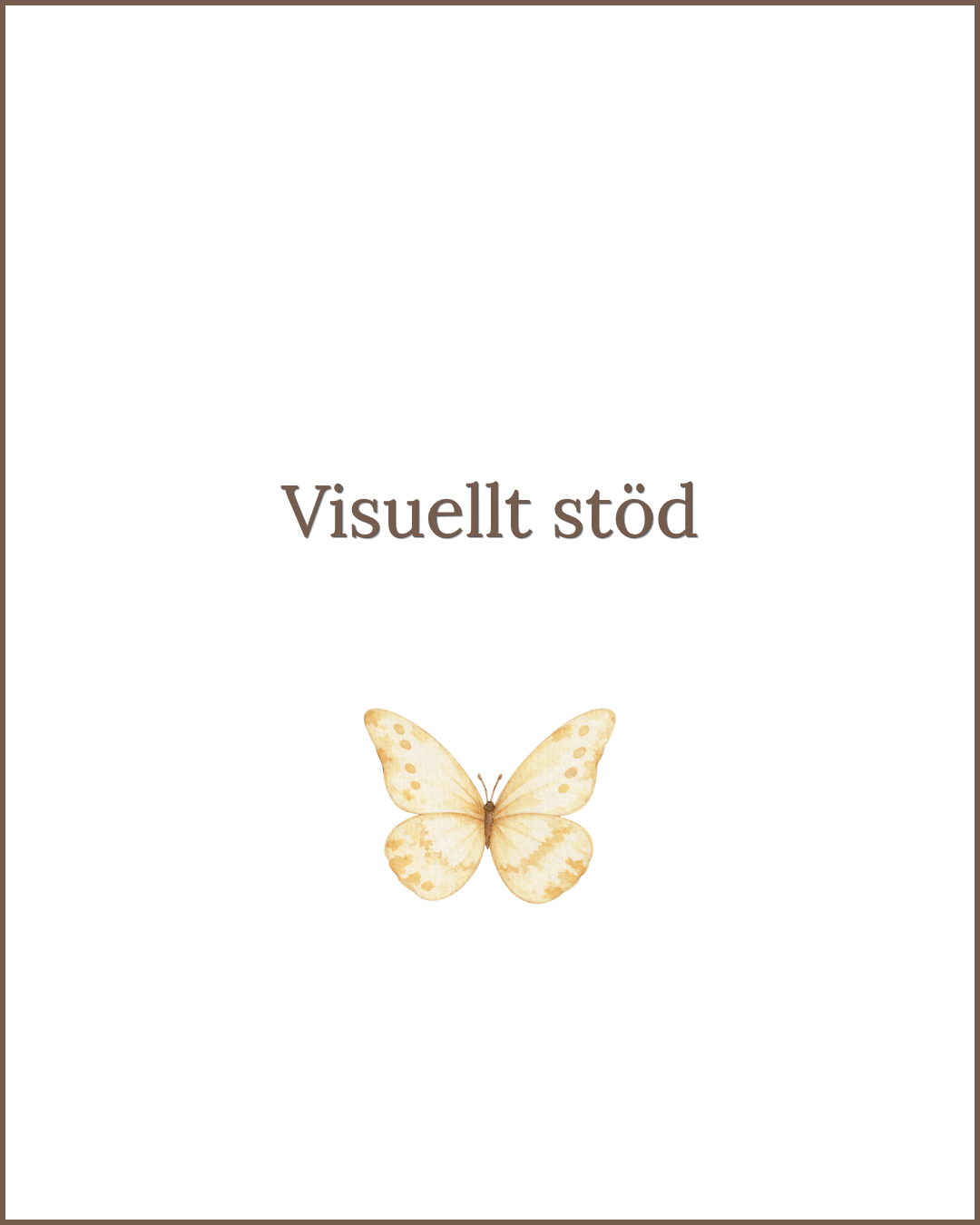 Visuellt stöd