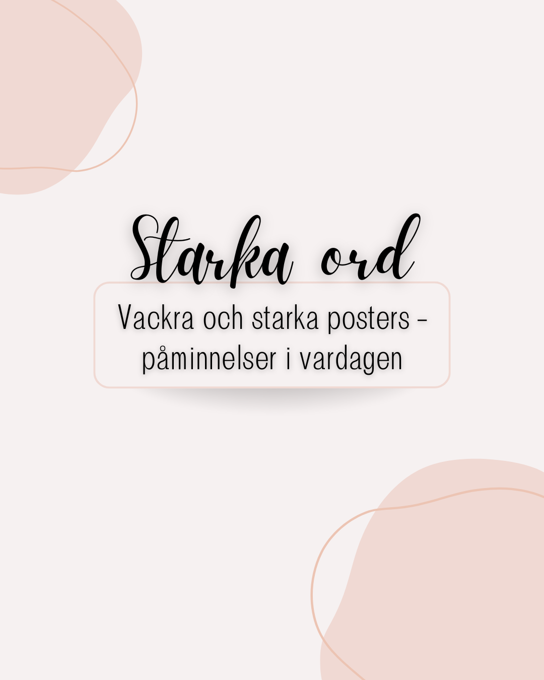 Starka ord
