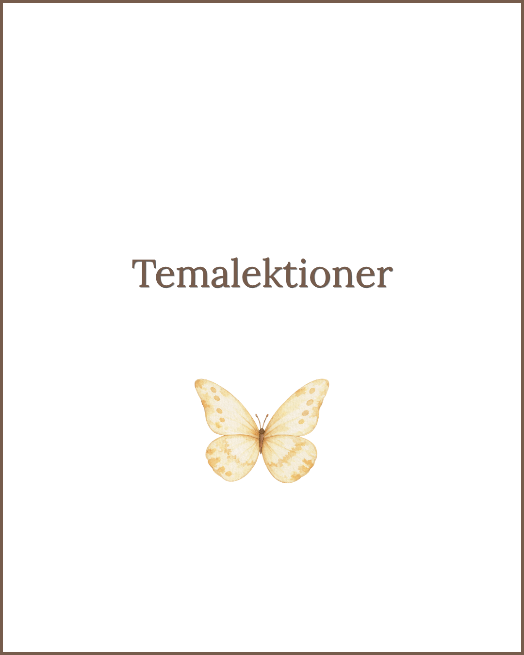 Temalektioner
