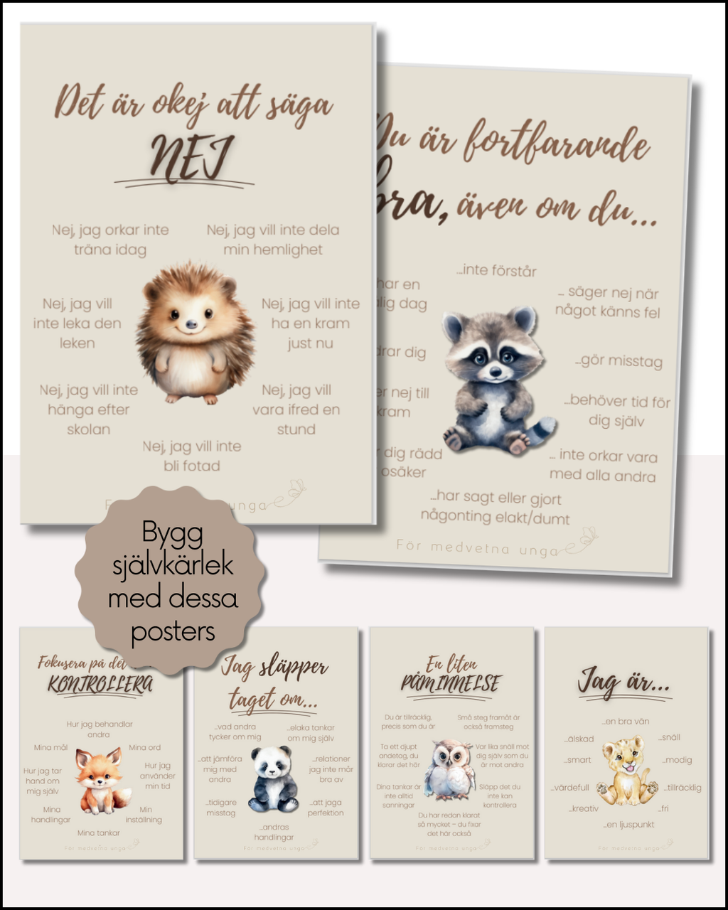 Posters: Vänliga påminnelser