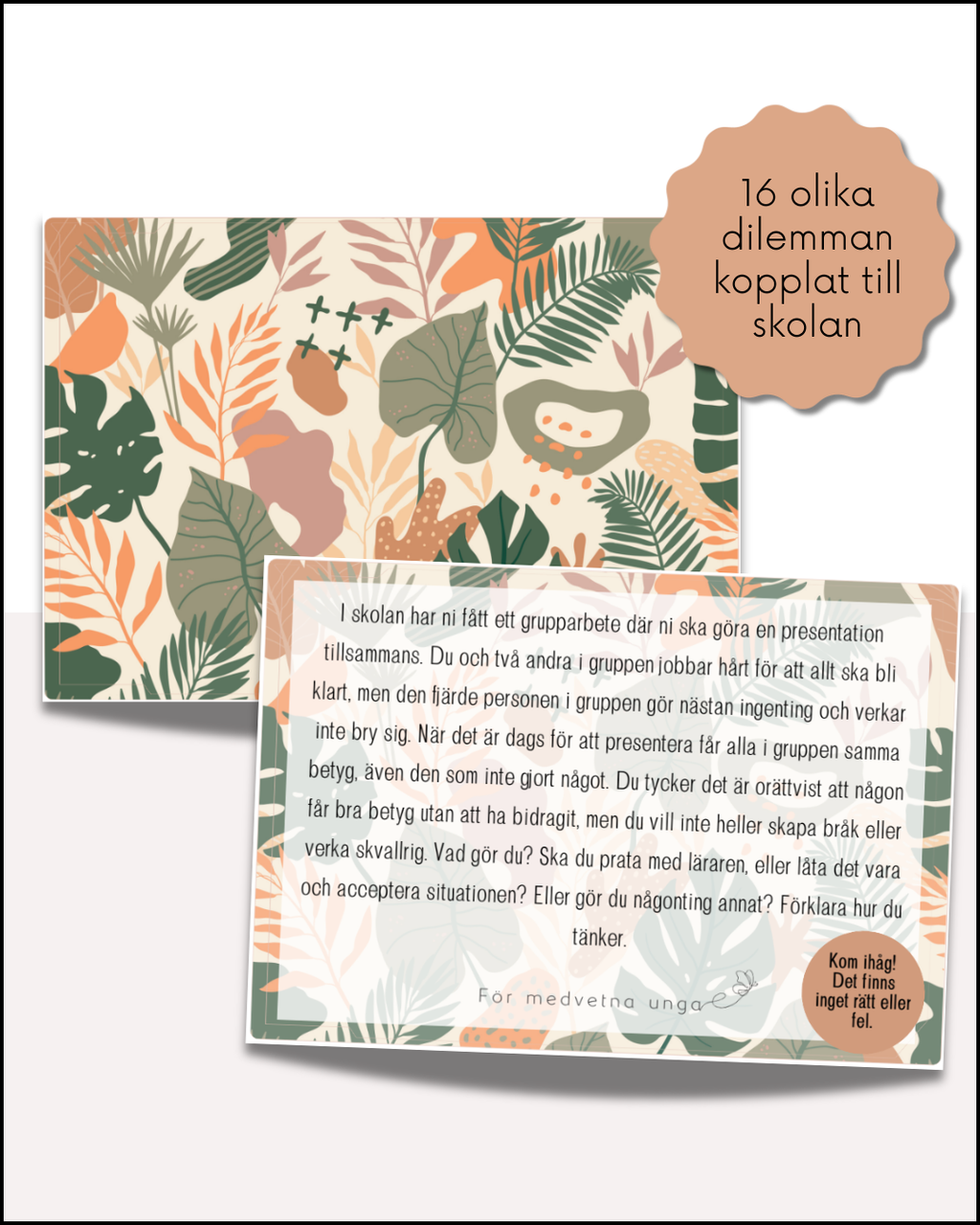 Dilemmakort: I skolan