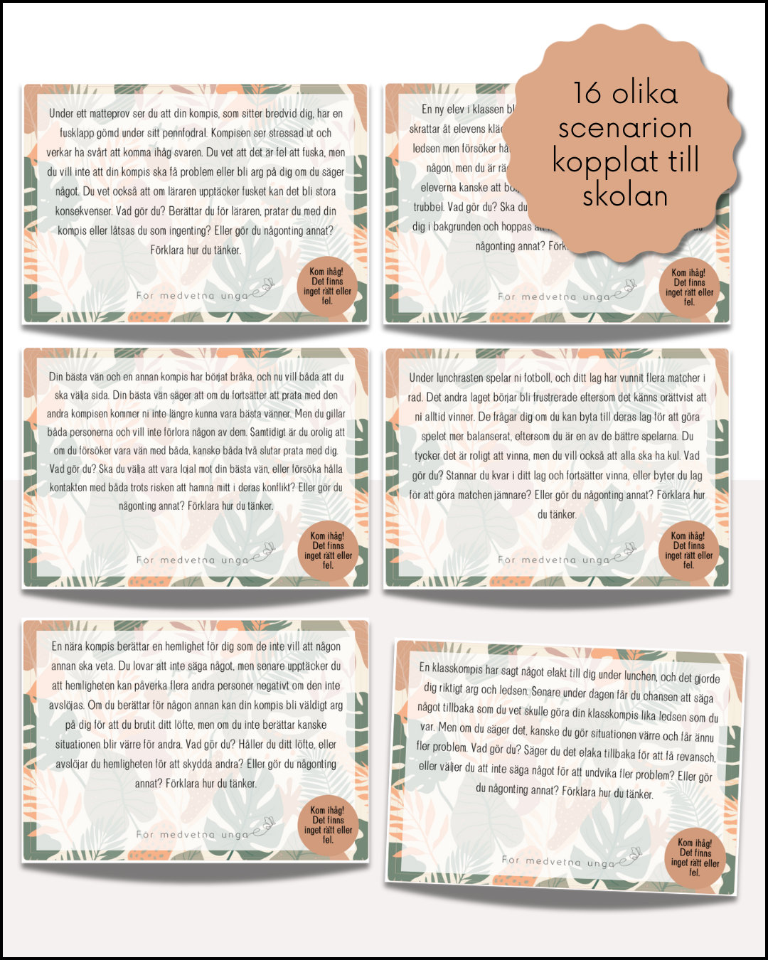 Dilemmakort: I skolan