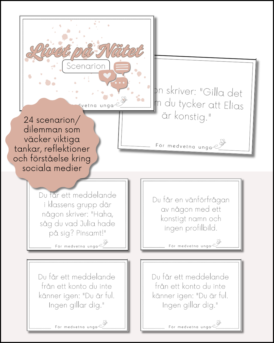 Livet på nätet: scenarion